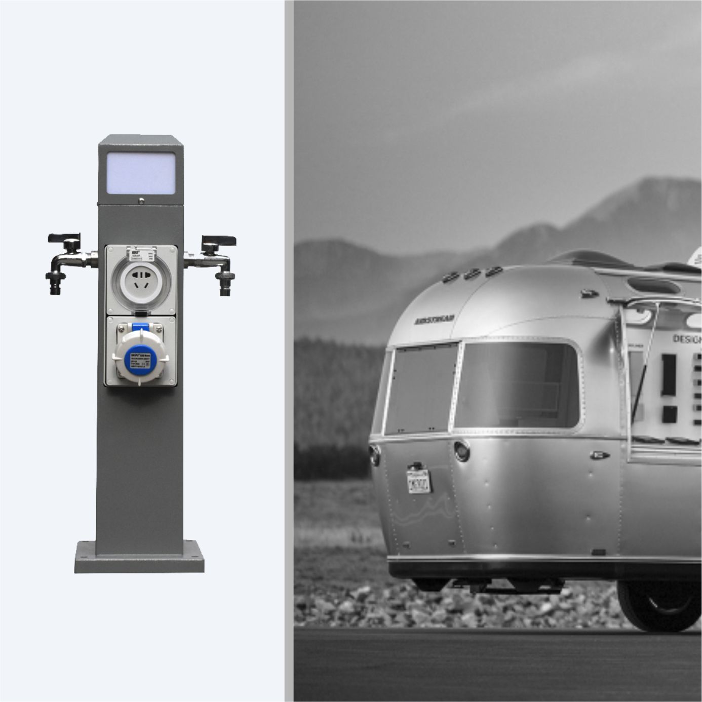 【指印】水电桩——无管理控制